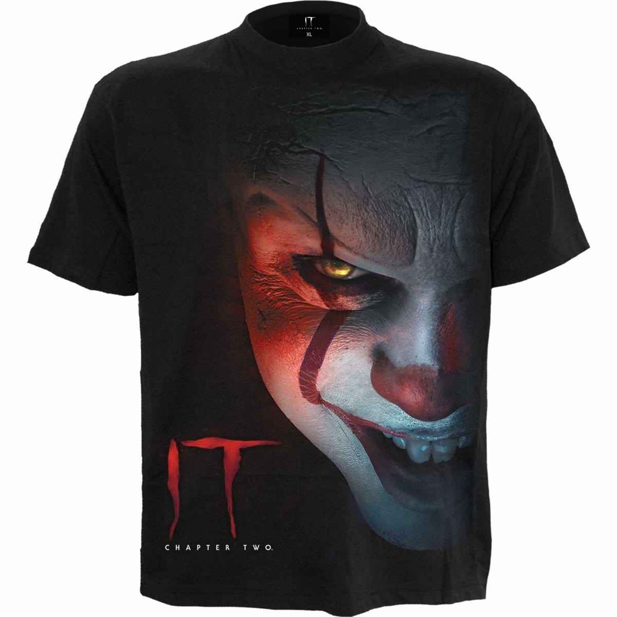IT - PENNYWISE - T-Shirt Black - Damned Threads